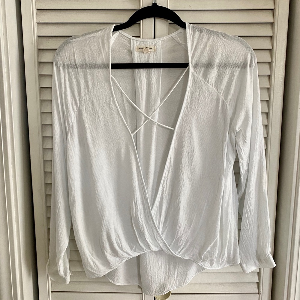 Urban Outfitters Criss Cross Top
